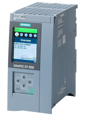 6ES7516-3AP03-0AB0西门/子PLC模块CPU1516-3 PN/DP S7-1500PLC