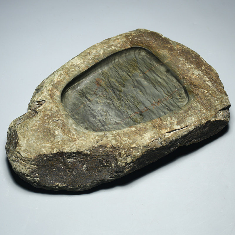 安徽歙砚精品天然正宗老坑眉纹砚台磨墨随形墨砚水盂砚池书法研墨,文具电教/文化用品/商务用品,砚台,淘宝优惠券,粉丝福利购,淘宝优惠卷