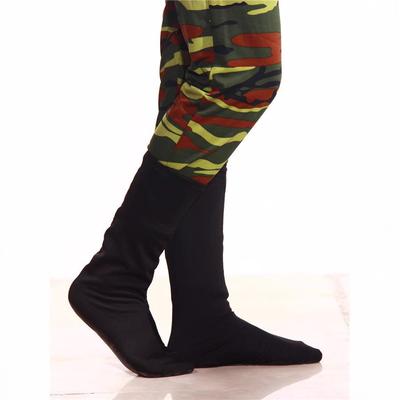 成人舞蹈鞋套蒙古族藏族民族靴套女兵军装舞台长筒袜套表演出服