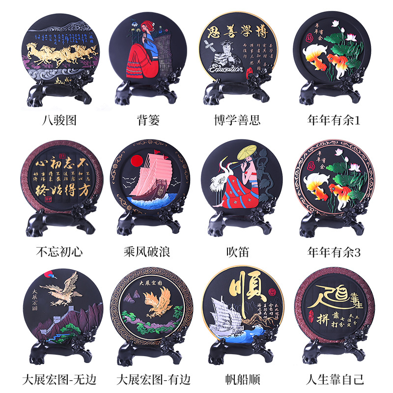 玉兔中式摆件 炭雕客厅摆件房间装饰品新年乔迁新居摆件礼品