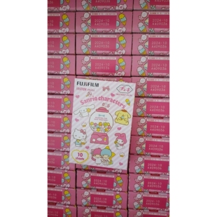 富士立拍立得相纸 mini7Smini8mini25/50s/70/90卡通白边花边相纸