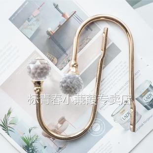 壁挂壁钩窗帘绑带挂饰窗帘配件 窗帘墙上固定挂钩水晶壁钩墙勾欧式