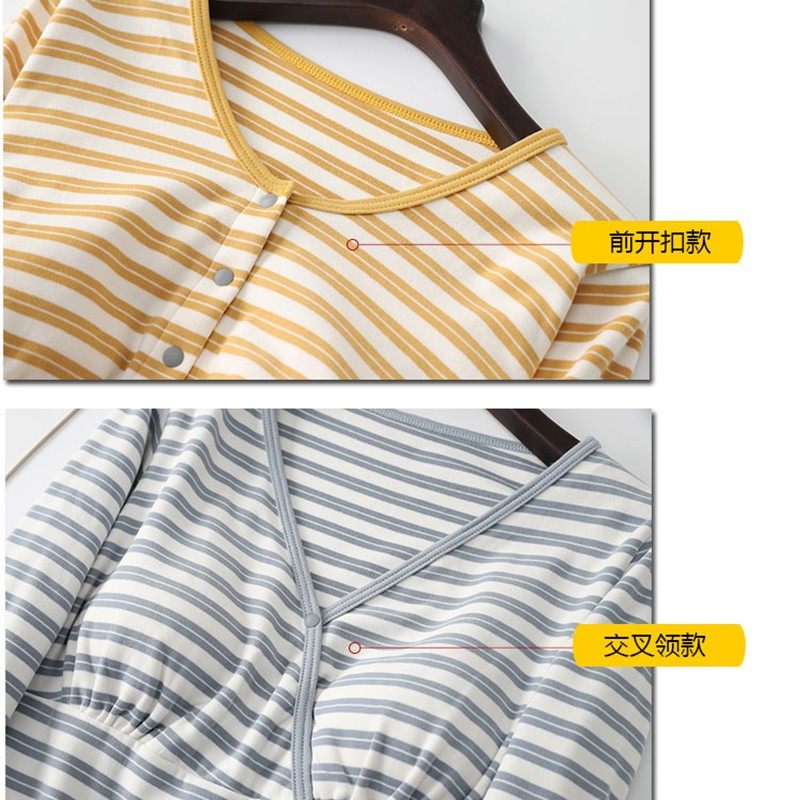 纯棉哺乳长袖上衣月子服睡衣喂奶秋衣产后保暖内衣加厚打底衫秋冬,孕妇装/孕产妇用品/营养,家居服上装,淘宝优惠券,粉丝福利购,淘宝优惠卷