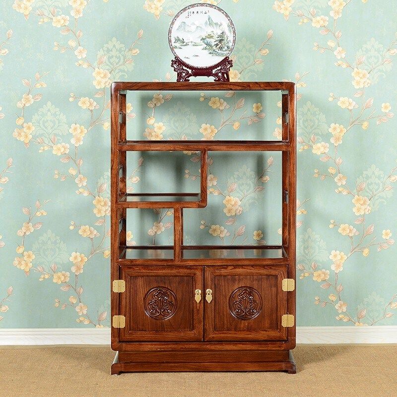 博古架实木书柜书架玄关落地置物架多宝阁茶叶储物柜新中式,纺织面料/辅料/配套,纺织机械配件,淘宝优惠券,粉丝福利购,淘宝优惠卷