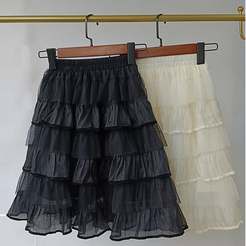 女童半身裙2024新款儿童百褶裙长款蛋糕裙夏季a字裙公主网纱裙子,童装/婴儿装/亲子装,半身裙,淘宝优惠券,粉丝福利购,淘宝优惠卷