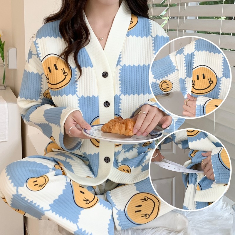 空气棉月子服秋冬季加厚春秋纯棉产后孕妇哺乳期喂奶睡衣11月份10,孕妇装/孕产妇用品/营养,家居服套装,淘宝优惠券,粉丝福利购,淘宝优惠卷