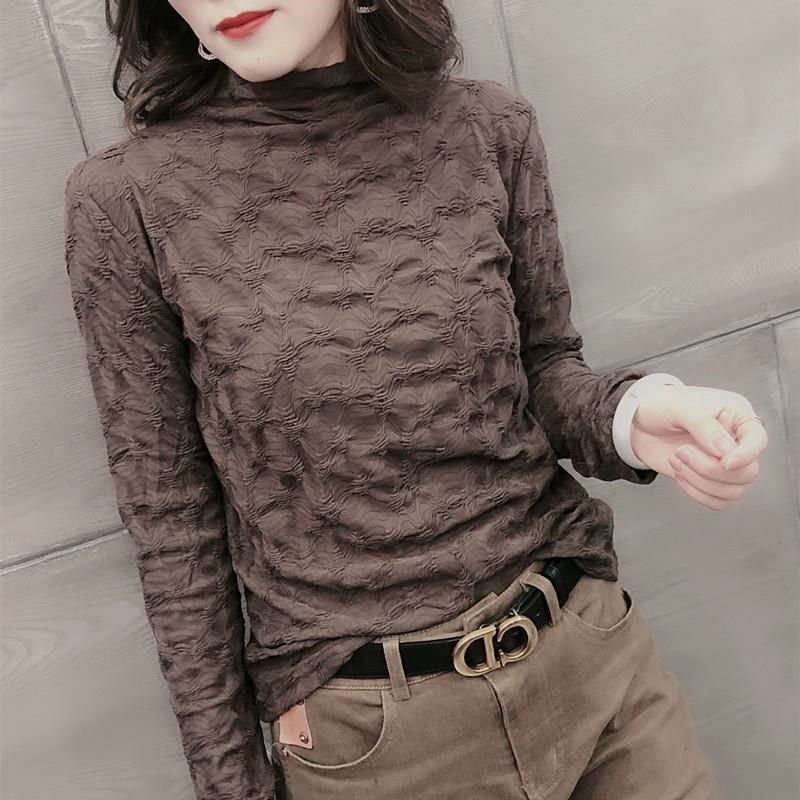 蕾丝打底衫女内搭秋冬2024新款春秋修身洋气褶皱黑色长袖T恤上衣,孕妇装/孕产妇用品/营养,孕妇瑜伽背心/T恤,淘宝优惠券,粉丝福利购,淘宝优惠卷