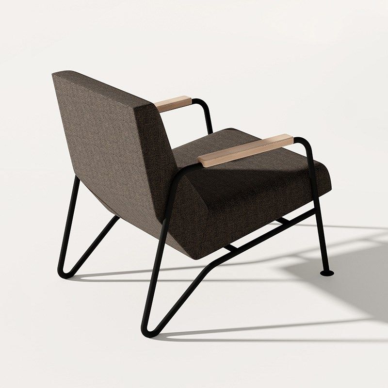 单人沙发轻奢高端休闲椅子简约现代家用客厅阳台休闲椅铁艺沙发椅