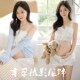 室内简约风甜美可爱孕妇照.在家拍衣 影楼新款 孕妇拍照服装 情侣装