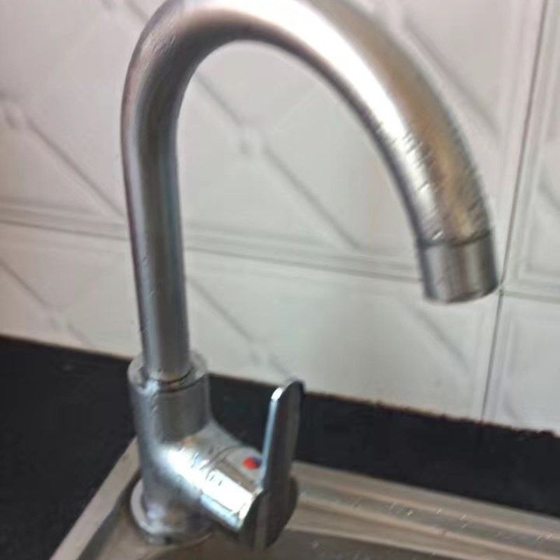 厨房冷热水龙头全铜防溅水洗菜盆洗脸盆洗碗池水槽不锈钢旋转单冷,家装主材,厨房龙头,淘宝优惠券,粉丝福利购,淘宝优惠卷