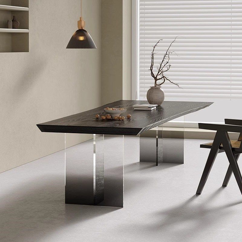 新白蜡木茶桌创意碳化大板家用餐桌客厅书桌茶台会议桌办公桌,商业/办公家具,办公电脑桌,淘宝优惠券,粉丝福利购,淘宝优惠卷