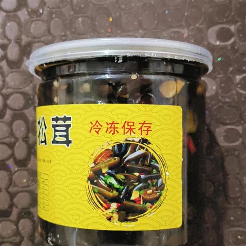 新货海松茸海笋开罐即食酸辣菜网红酸辣一等品胶原蛋白