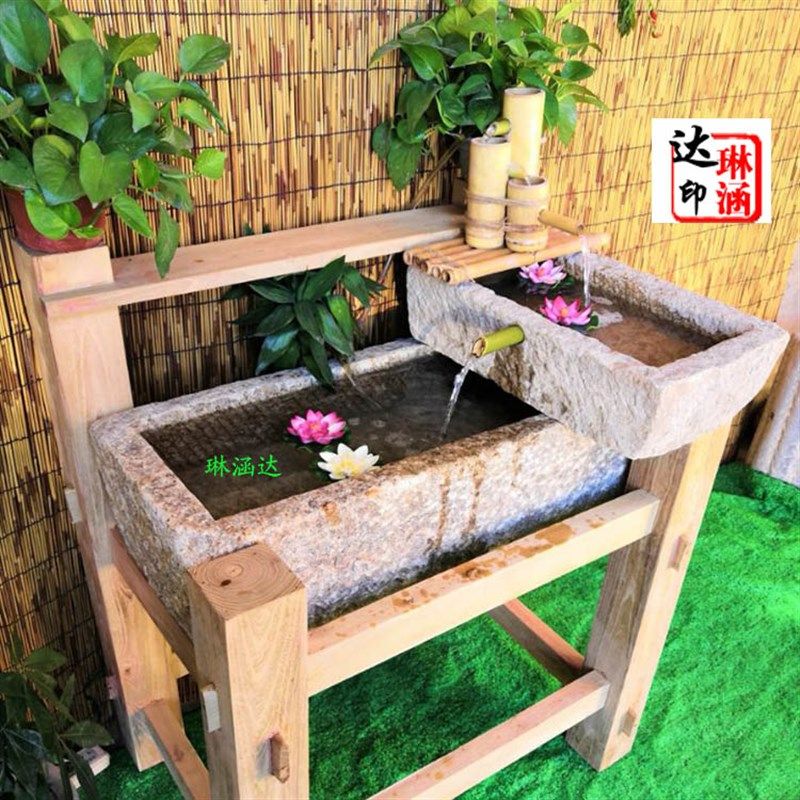 石槽鱼缸小石槽包l老石槽牛槽马槽猪槽养鱼养花洗手盆室内庭院摆,家居饰品,石雕,淘宝优惠券,粉丝福利购,淘宝优惠卷