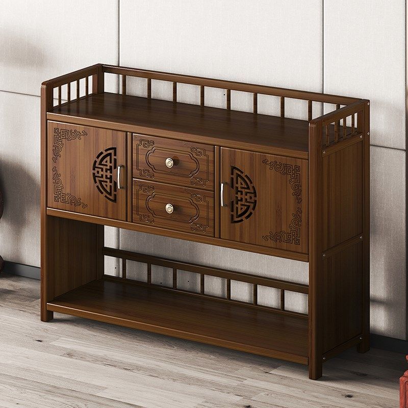 茶水柜餐边柜储物柜m边柜茶柜置物架实木茶室收纳中式办公室茶叶,住宅家具,餐边柜,淘宝优惠券,粉丝福利购,淘宝优惠卷