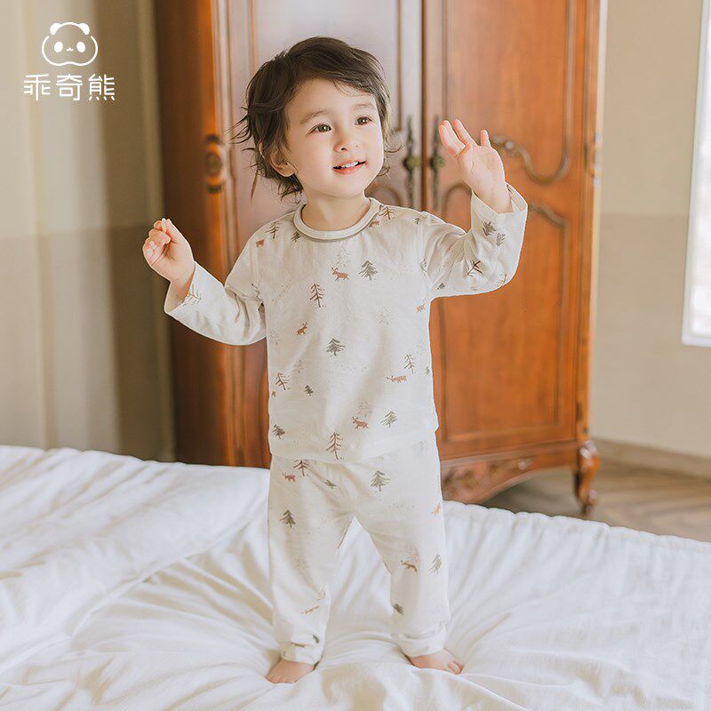 【轻氧棉b】男女宝宝内衣套装夏季薄款长袖空调服婴儿童凉感两件,童装/婴儿装/亲子装,内衣套装,淘宝优惠券,粉丝福利购,淘宝优惠卷