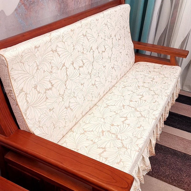 实木沙发坐垫靠垫一体p红木老式三人长沙发座垫带靠背加厚海绵蕾