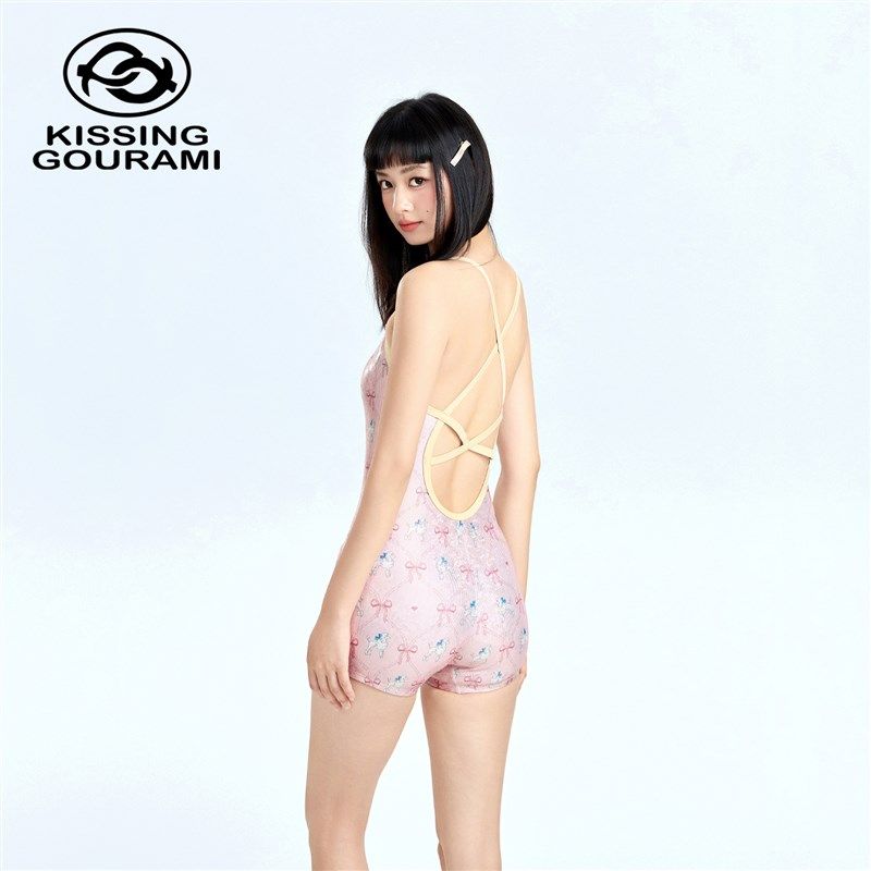 2025新款粉色贵宾犬泳x衣女款连身平角游泳馆保守泳装冲浪,运动/瑜伽/健身/球迷用品,连体泳衣,淘宝优惠券,粉丝福利购,淘宝优惠卷