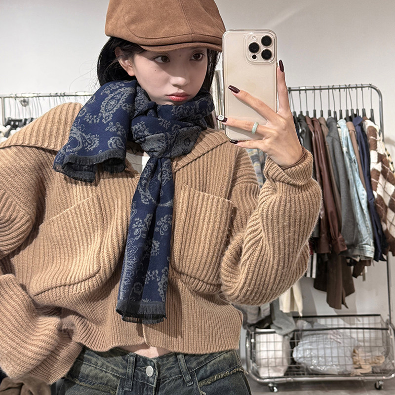 围巾女2025新款高级感围脖