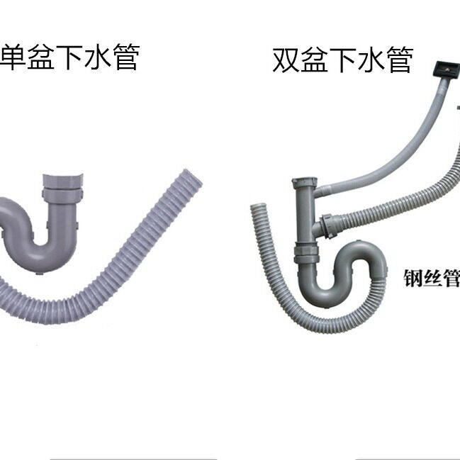 厨房餐饮油水分离器隔油池专用出水管配件水池水槽下水管密封圈