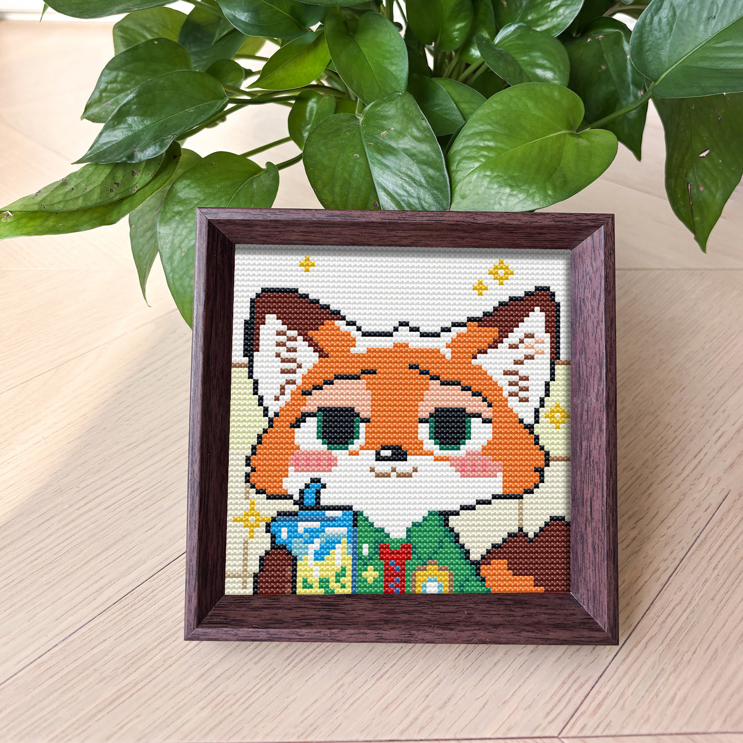 【尼克】十字绣2026新款线绣带框摆台卡通动漫半成品手工diy刺绣,居家布艺,十字绣套件,淘宝优惠券,粉丝福利购,淘宝优惠卷