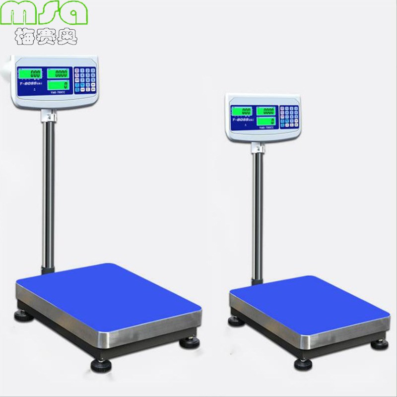 多量程多尺寸液晶电子秤工业计数用台秤报警计数打印功能电子台秤