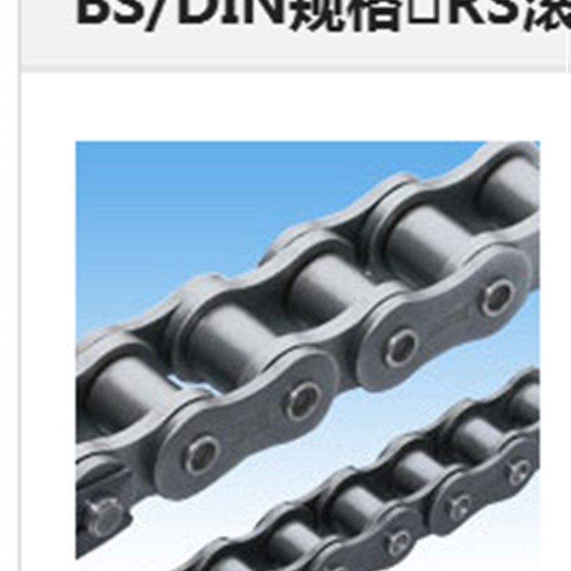 现货销售TSUBAKI椿本碳钢滚子传动链RS08B.12B.16B.20B.24B