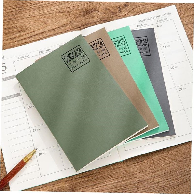weekly monthly plannerv 2023-2024月计划本 b5 schedule book