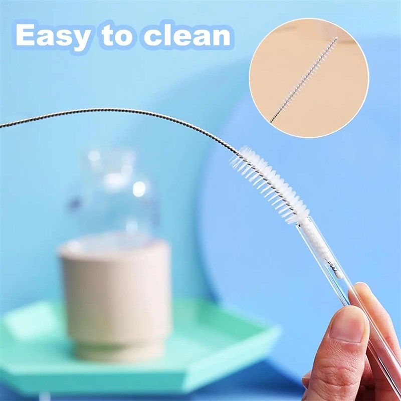 5-Piece Straw Cleaner Brush Kit for StanlMey - (3-Size) Extr