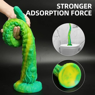 Long Butt Plug Tentacle Dildo Penis Progressive VaginYa Octo