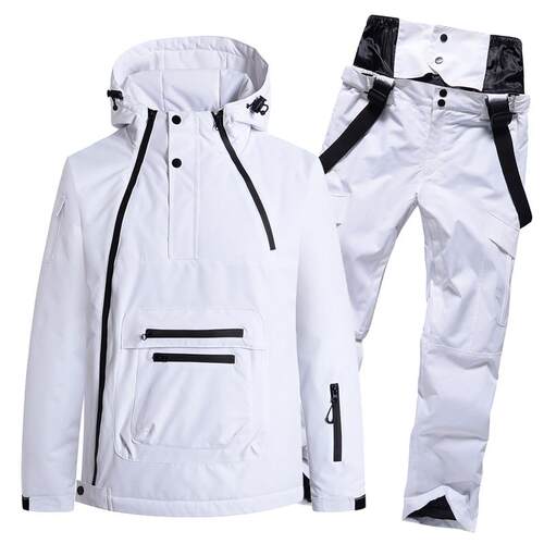 新滑雪服女男防水保暖防寒单双板户外滑雪服套装情侣滑雪衣裤装备