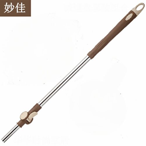 妙佳旋转拖把不锈钢地拖桶墩布手压拖布拖把旋转单双桶通用拖把杆