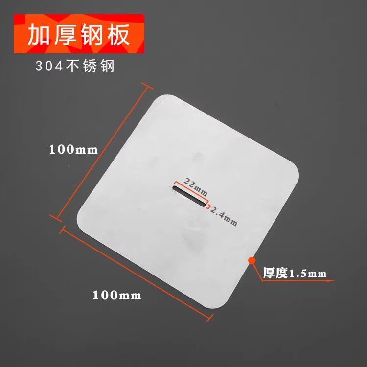 双开门冰箱锁免打孔四开门冰柜专用锁商用防盗冷藏柜门锁安全门锁