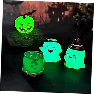 Miniature Luminous Figurine Funny Landscape GhostN Micro