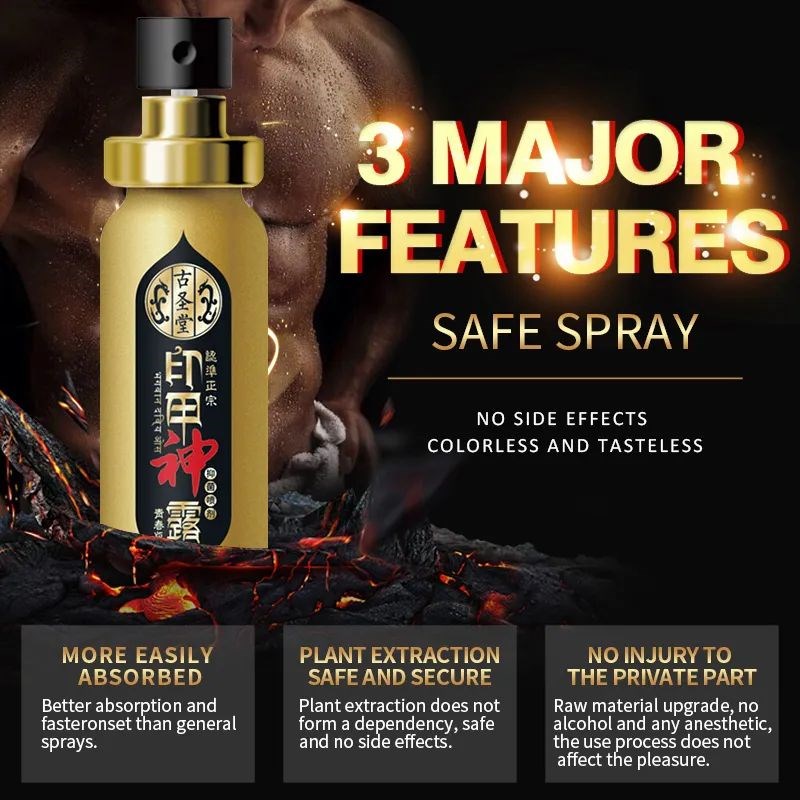 Long Time Delay Spray for Men Male DeKlay Spray 60 Minutes