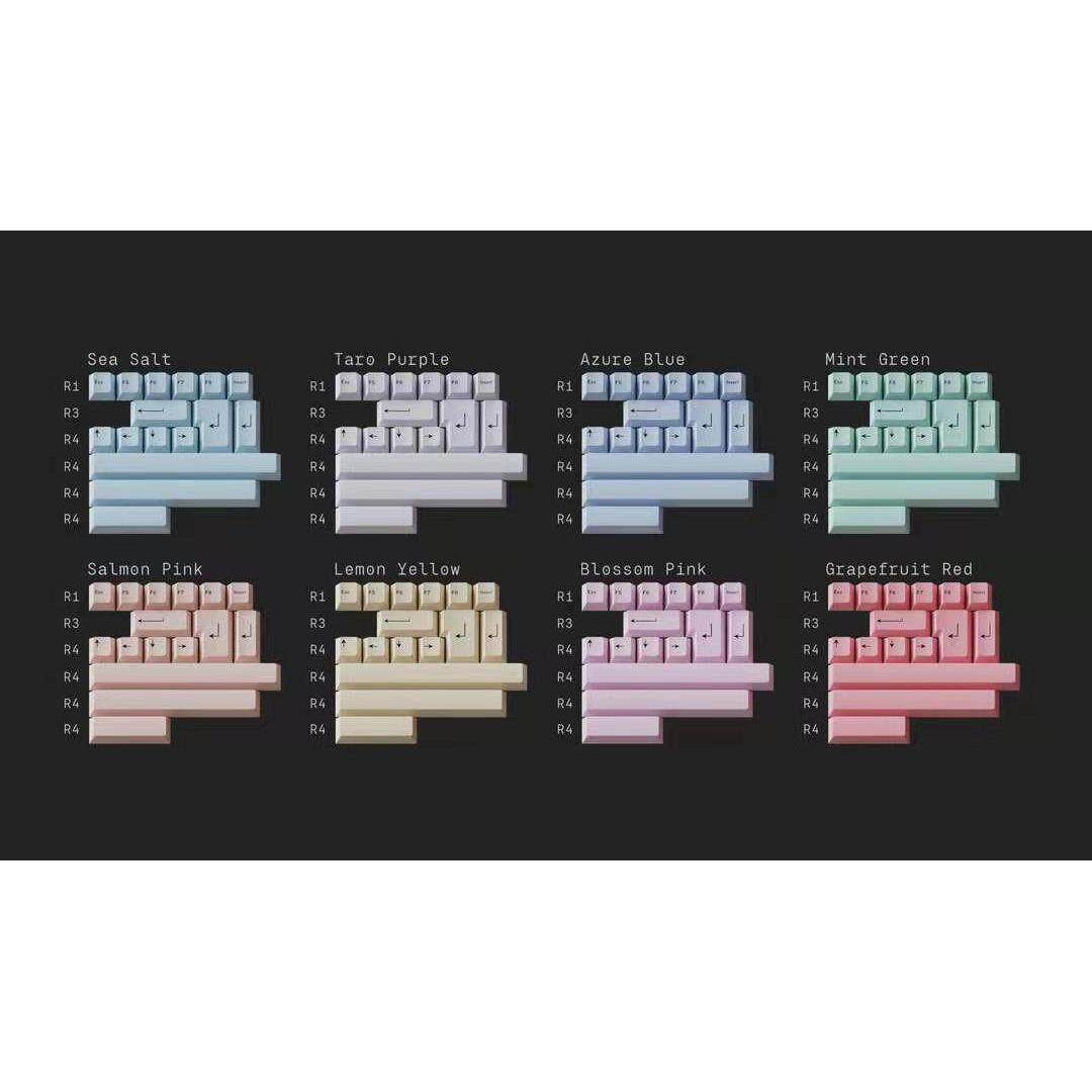GEEKARK素白套「彩色增补套」16色彩色键帽原厂高度机械键盘
