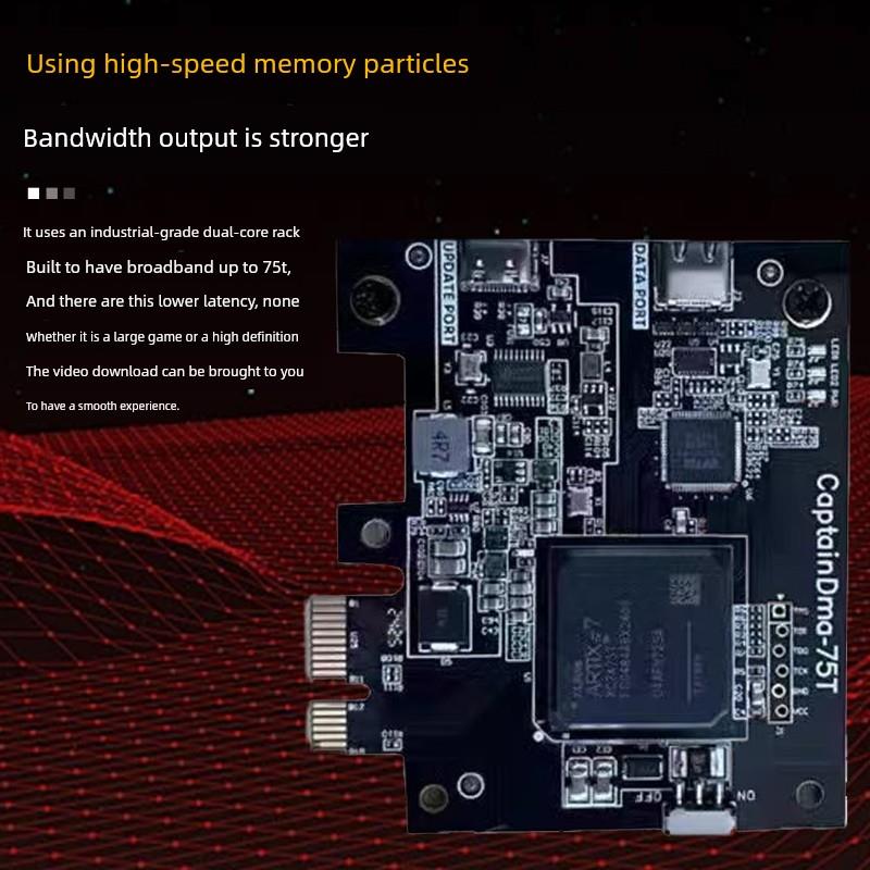 DMA板子dma三件套吃鸡pubg三角洲单人定制固件塔科夫75T100T板子