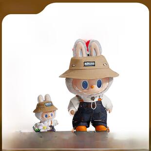 Labubu秋天在野生系列乙烯基毛绒娃娃吊坠娃娃礼物可爱的娃娃礼物