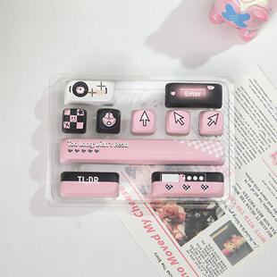 moa高度个性键帽可爱机械键盘方向键ESC回车分裂空格增补替补键