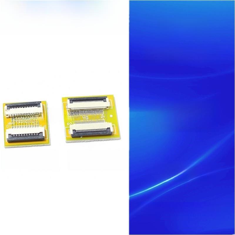 FPC转接板0.5 1.0mm6P/10/16/20/24/40/50-60P软排线延长板翻盖式
