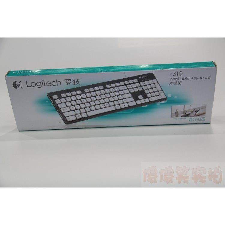 包邮 罗技 K310 usb有线键盘可水洗电脑办公防水超薄巧克力键帽