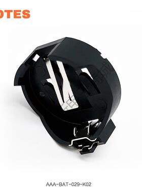 Lotes AAA-BAT-029-K02 带焊脚CR2032电池座 电子元器件连接器