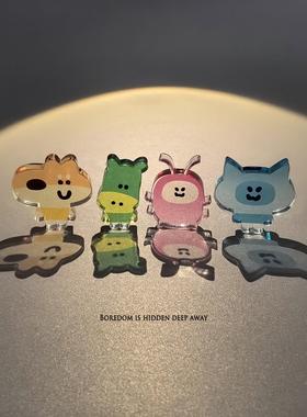 无聊了，找几只小可爱玩玩可爱治愈电脑桌面日式工位办公桌小摆件