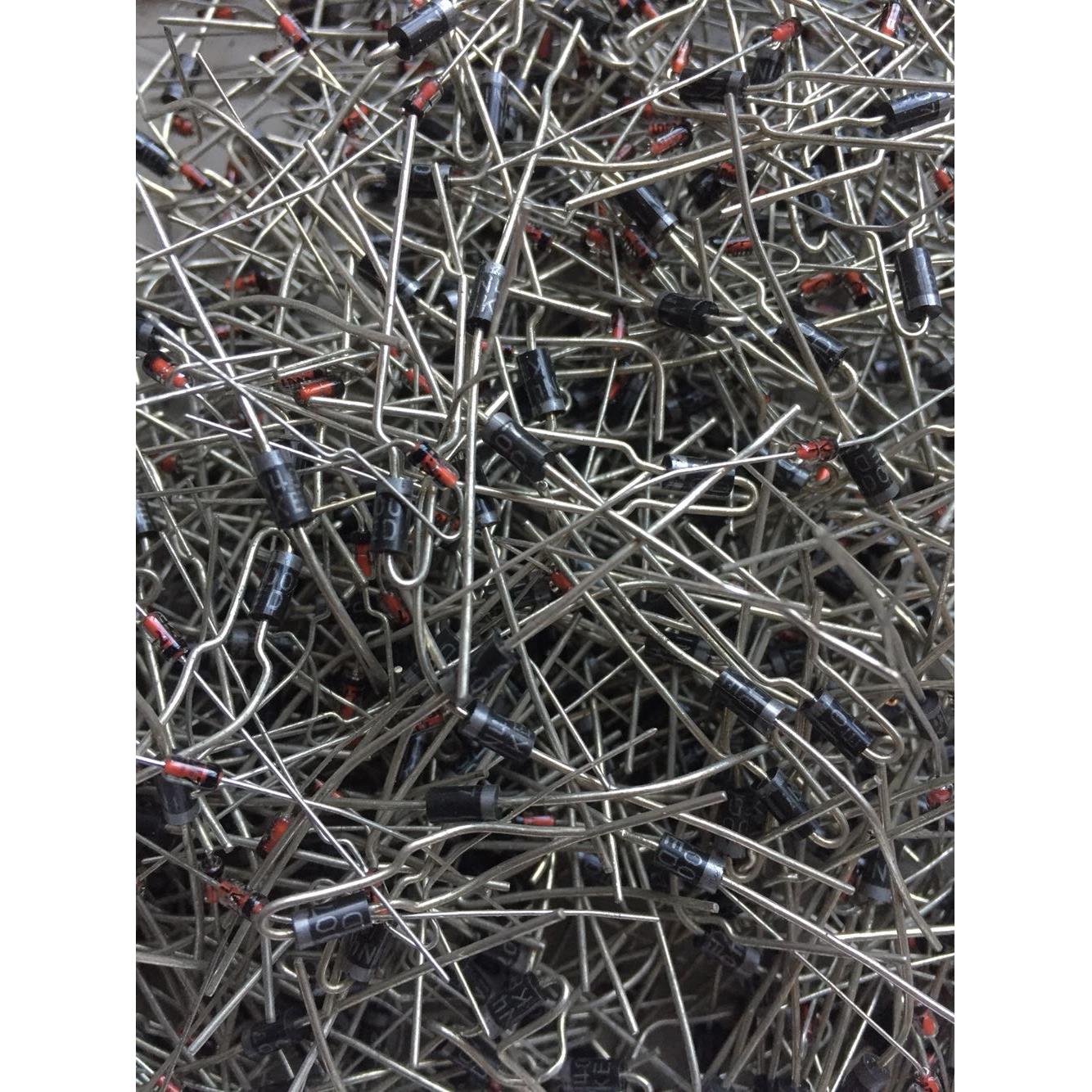 100g混装二极管 整流二极管 玻璃稳压二极管 100克随机电子元件包