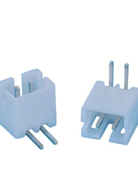 厂家供应白色PH-2AW弯针针座2P弯插座2.0mm间距连接器