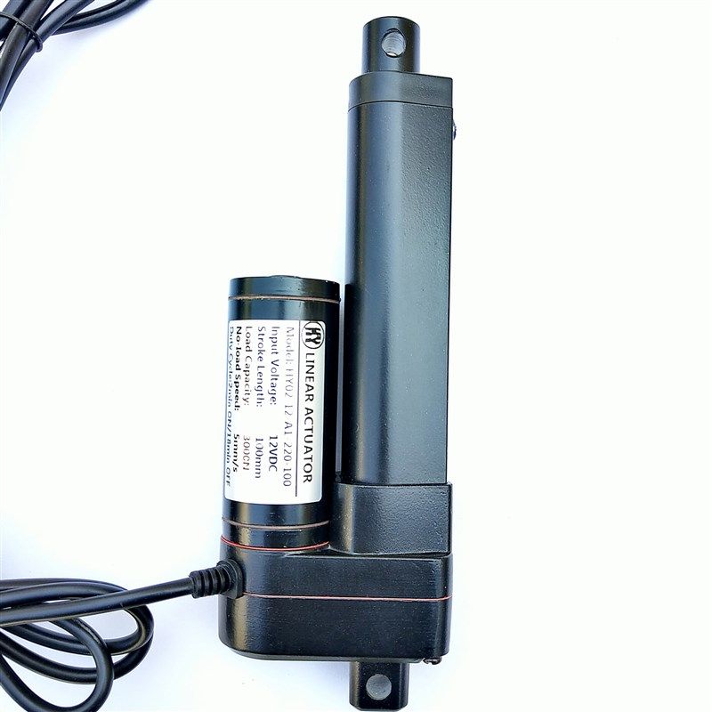 电动推杆行程50mm电动伸缩杆DC12V24V升降推杆开窗器电动推杆厂家