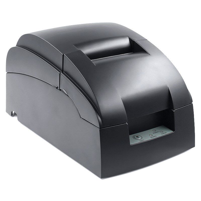 优库220D针式票据打印机76mm小票机商超收银多联纸复写打印小票