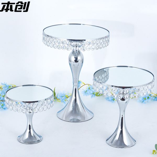 酒店装饰点心盘婚庆道具蛋糕架婚礼现场布置甜品台餐厅甜品摆放台