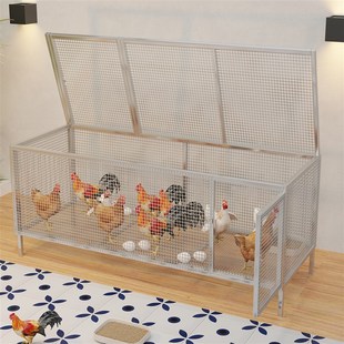 狗笼鸡笼子特大号带厕所分离室内家用养殖鸡舍加固加粗自动清粪