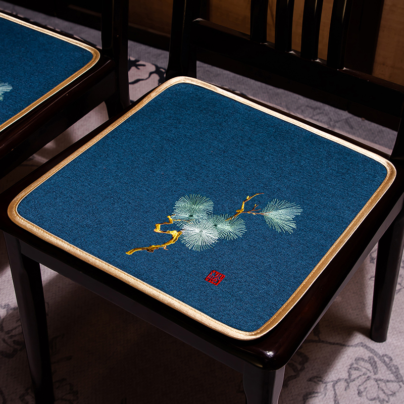 轻奢防滑餐桌椅子坐垫高端定制