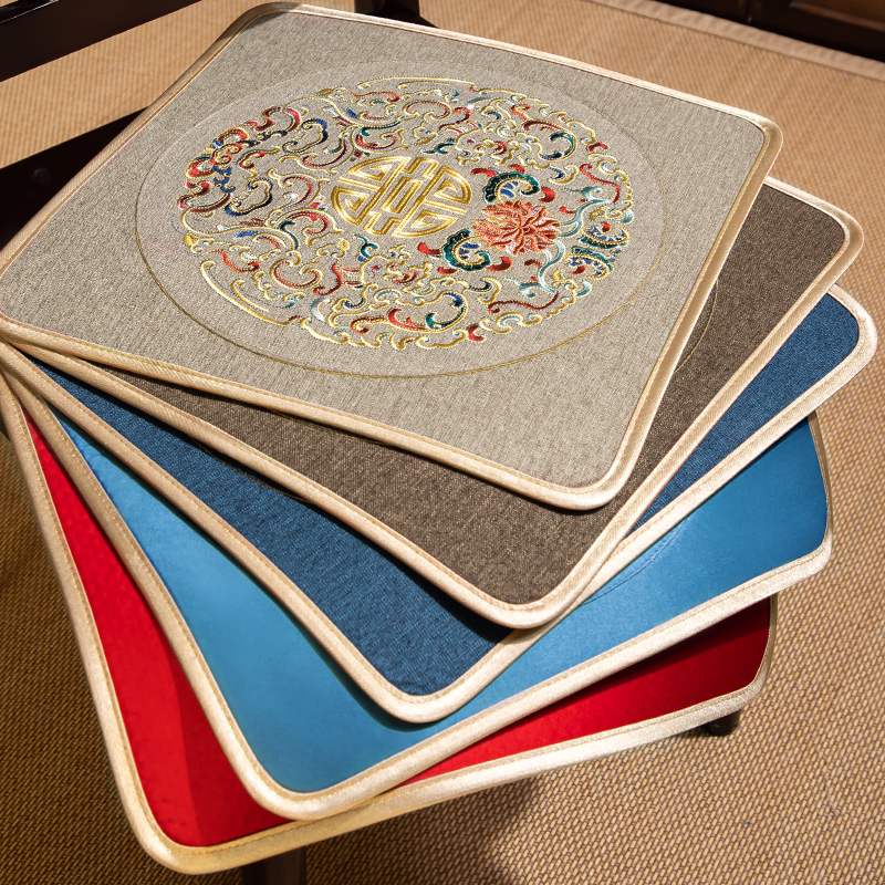 轻奢防滑餐桌椅子坐垫高端定制